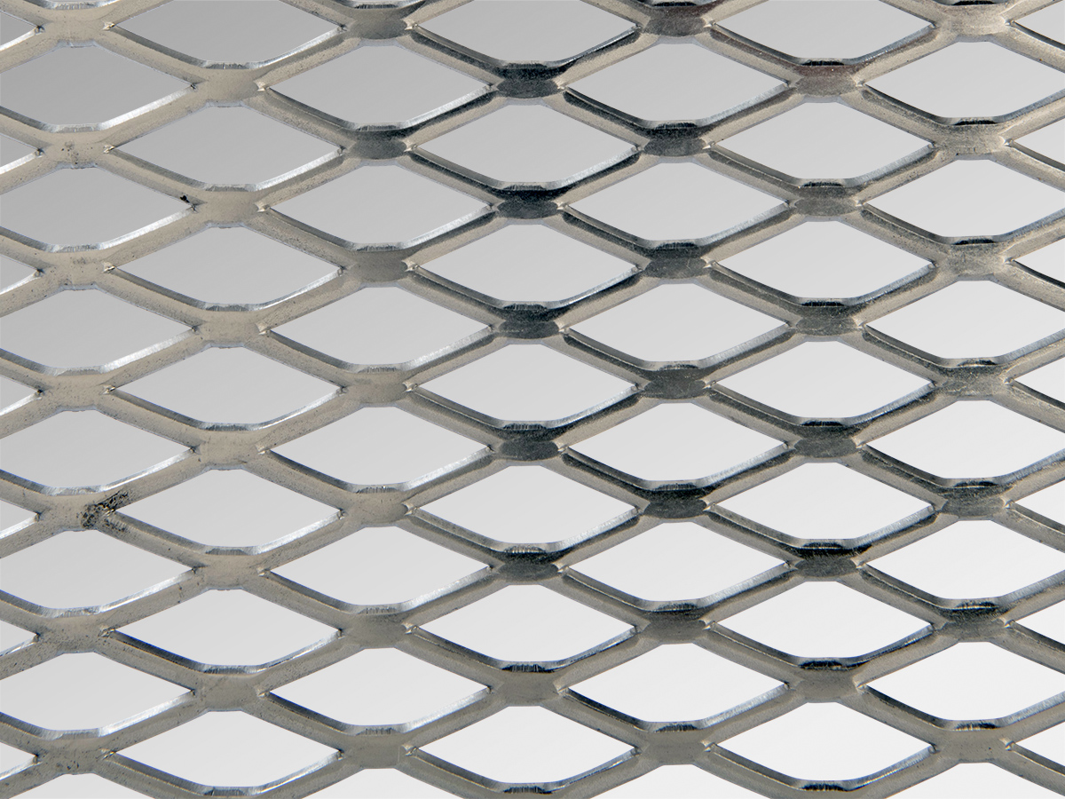 Flattened Expanded Metal