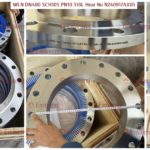 WLN DN400 SCH10S PN10 316L Heat No N240917AX03